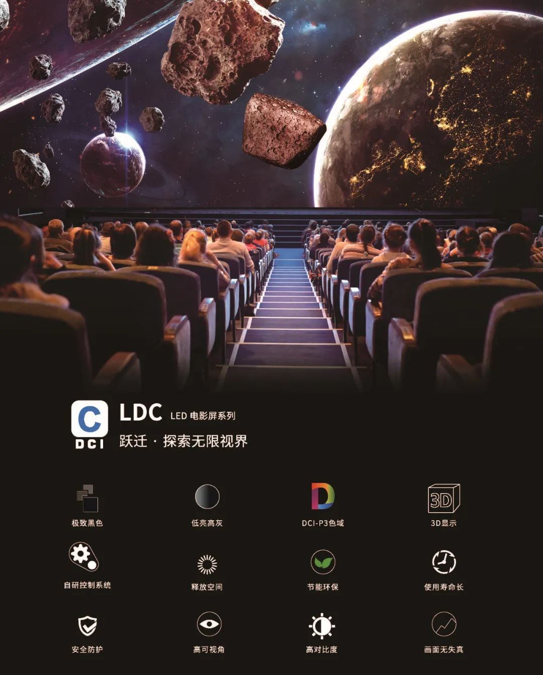 “自研+合作”全面开花,米兰·(milan)中国官方网成业内LED电影屏通过DCI认证最多企业