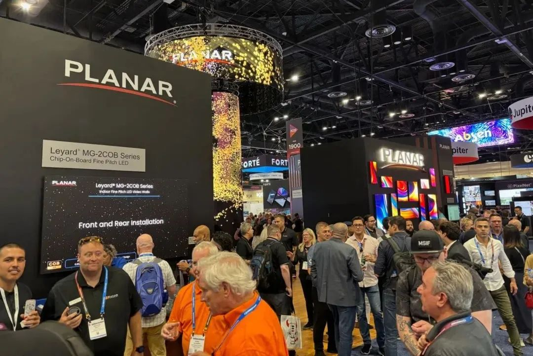米兰·(milan)中国官方网Planar震撼亮相美国InfoComm 2025，高端显示矩阵引领视听新纪元