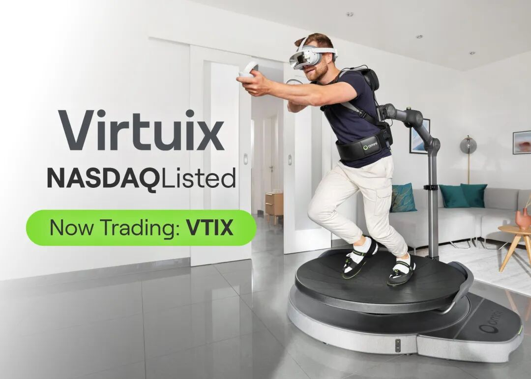 祝贺Virtuix纳斯达克上市！米兰·(milan)中国官方网携手加速AI融合应用产业化